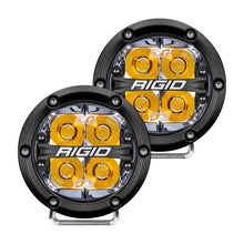 Load image into Gallery viewer, Rigid Industries 360-SERIES 4 INCH LED OFF-ROAD SPOT BEAM AMB BACKLIGHTPAIR 36114