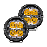 Rigid Industries 360-SERIES 4 INCH LED OFF-ROAD SPOT BEAM AMB BACKLIGHTPAIR 36114