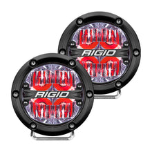 Load image into Gallery viewer, Rigid Industries 360-SERIES 4 INCH LED OFF-ROAD DRIVE BEAM RED BACKLIGHT PAIR 36116