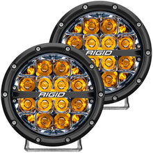 Load image into Gallery viewer, Rigid Industries 360-SERIES 6 INCH LED OFF-ROAD SPOT BEAM AMB BACKLIGHTPAIR 36201