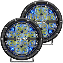 Load image into Gallery viewer, Rigid Industries 360-SERIES 6 INCH LED OFF-ROAD SPOT BEAM BLU BACKLIGHTPAIR 36202