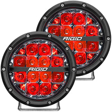 Load image into Gallery viewer, Rigid Industries 360-SERIES 6 INCH LED OFF-ROAD SPOT BEAM RED BACKLIGHTPAIR 36203