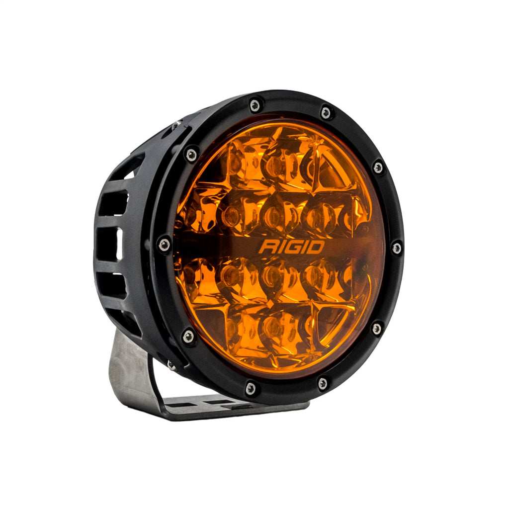 Rigid Industries 360-Series 6 Inch Spot with Amber PRO Lens Pair 36210