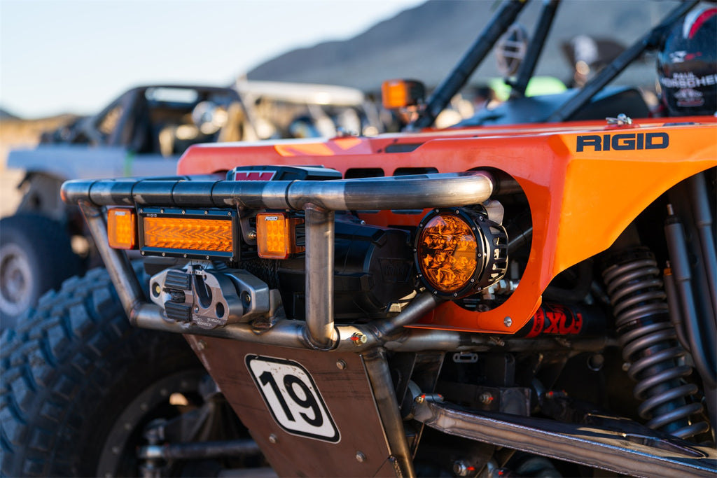Rigid Industries 360-Series 6 Inch Spot with Amber PRO Lens Pair 36210