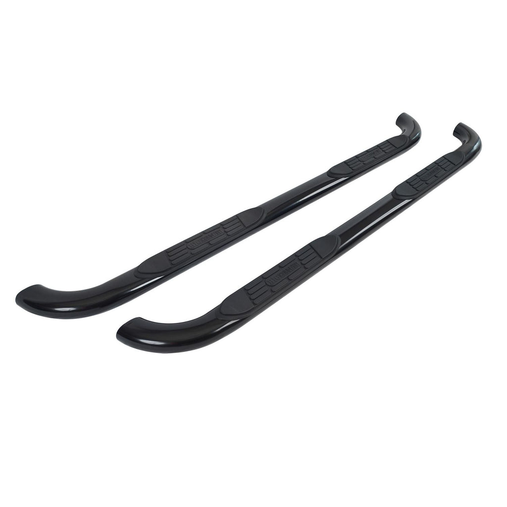 Big Country Truck Accessories 372019 - 4 Oval side bars - Classic design 90° - Black