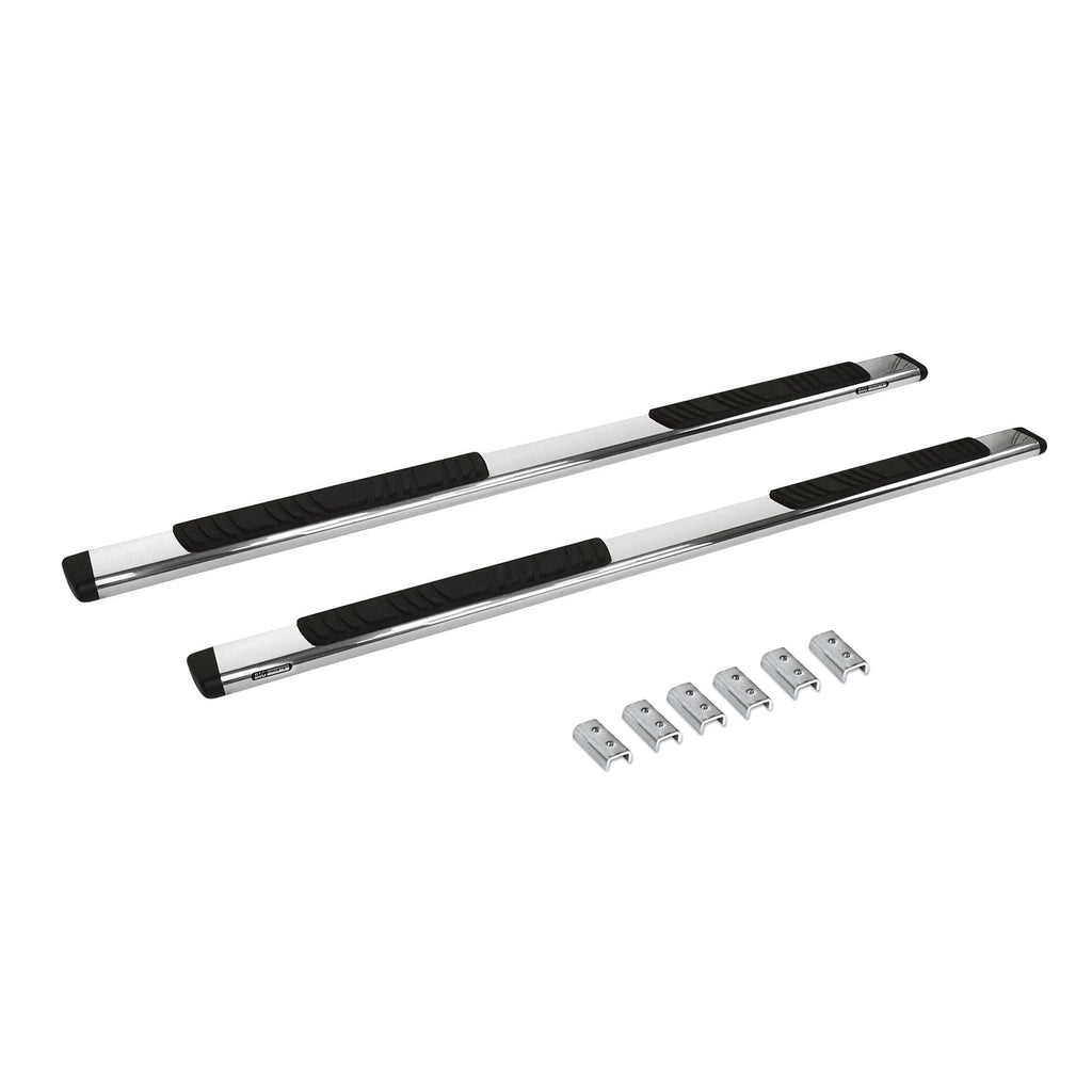 Big Country Truck Accessories 395224806 - 5 WIDESIDER Platinum Side Bars With Mounting Bracket Kit - Polished Stainless Steel