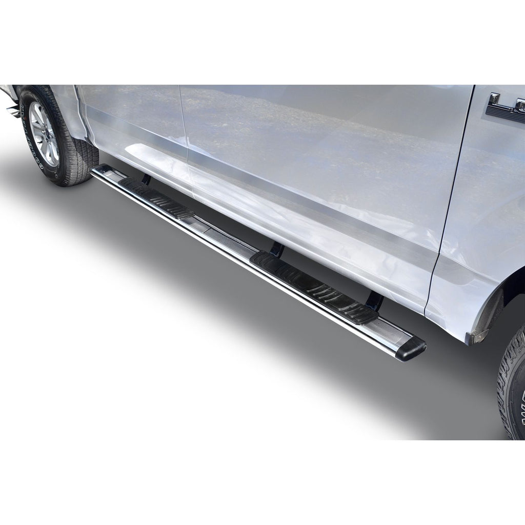 Big Country Truck Accessories 395269876 - 5 WIDESIDER Platinum Side Bars With Mounting Bracket Kit - Polished Stainless Steel