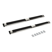 Load image into Gallery viewer, Big Country Truck Accessories 396269876 - 6 WIDESIDER Platinum Side Bars With Mounting Bracket Kit - Polished Stainless Steel