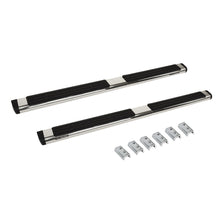 Load image into Gallery viewer, Big Country Truck Accessories 396806 - 6 WIDESIDER Platinum Side Bars - BARS ONLY - Polished Stainless Steel