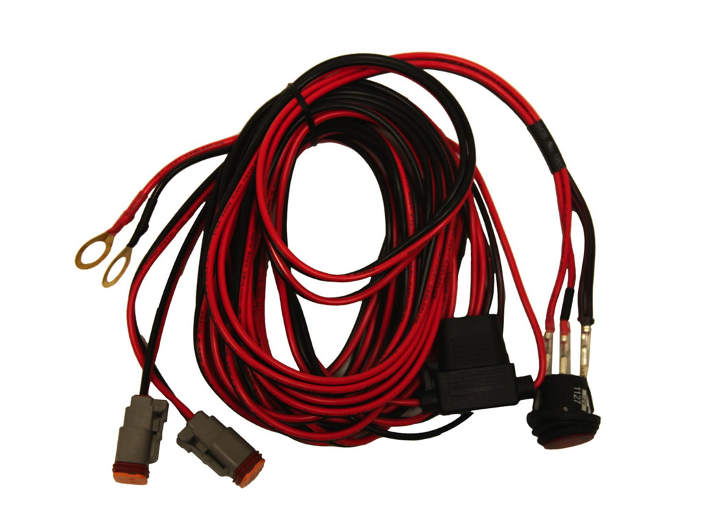 Rigid Industries RIGID Wire Harness; Fits D-Series Pair And SR-Q Series Pair With 4 LEDs 40195