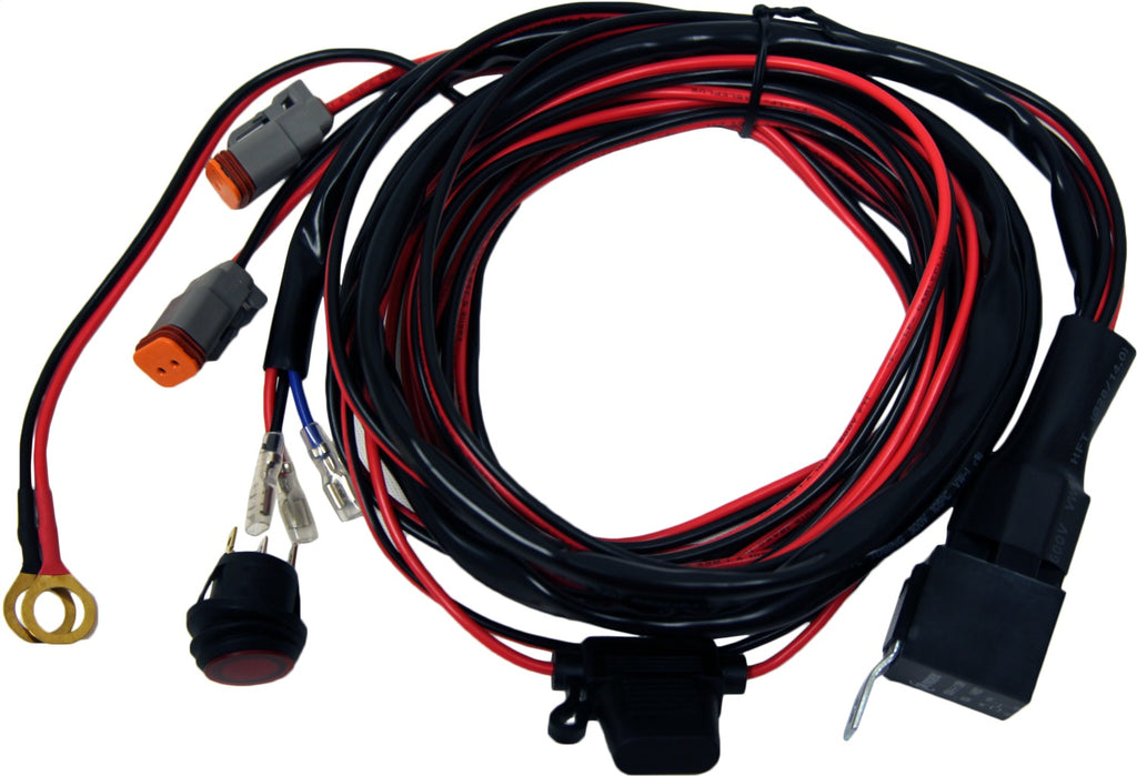 Rigid Industries RIGID Wire Harness; Fits D-Series Pair And SR-Q Series Pair With 6 LEDs 40196