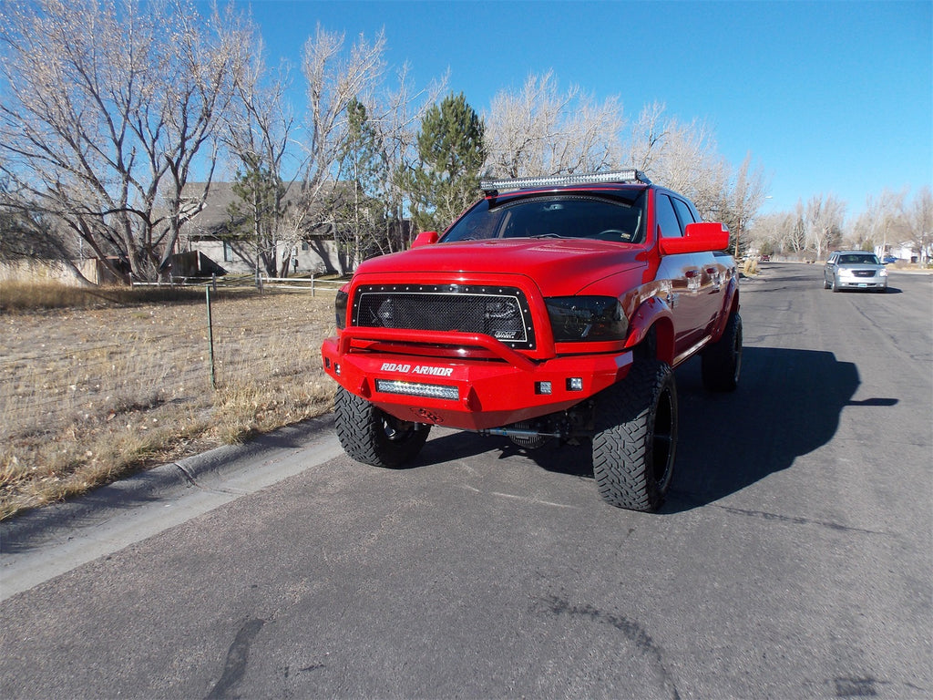 Road Armor Stealth Non-Winch Front Bumper 408R4B-NW