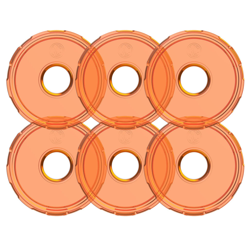 Cyclone V2 LED - Replacement Lens - Amber - 6-PK