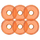Cyclone V2 LED - Replacement Lens - Amber - 6-PK