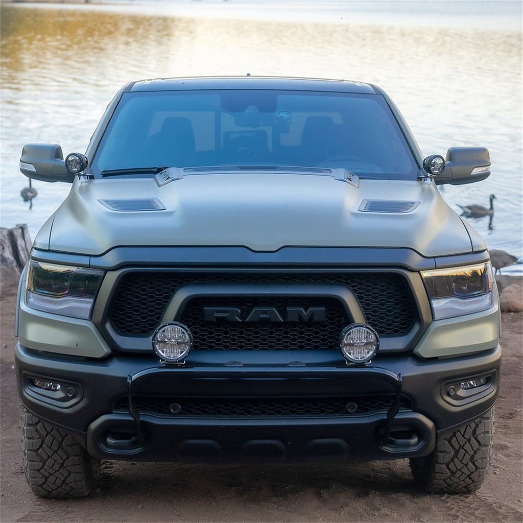 Rigid Industries 2019+Dodge RAM 1500 and 2019+TRX A-Pillar LED Light Mounts 46717