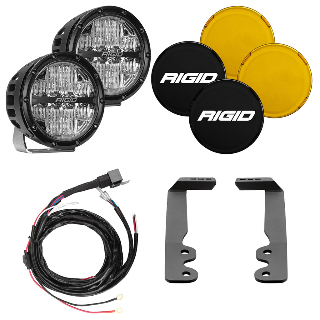Rigid Industries 2022+Toyota Tundra 6 Inch 360-Series A-Pillar Lighting Kit 46806
