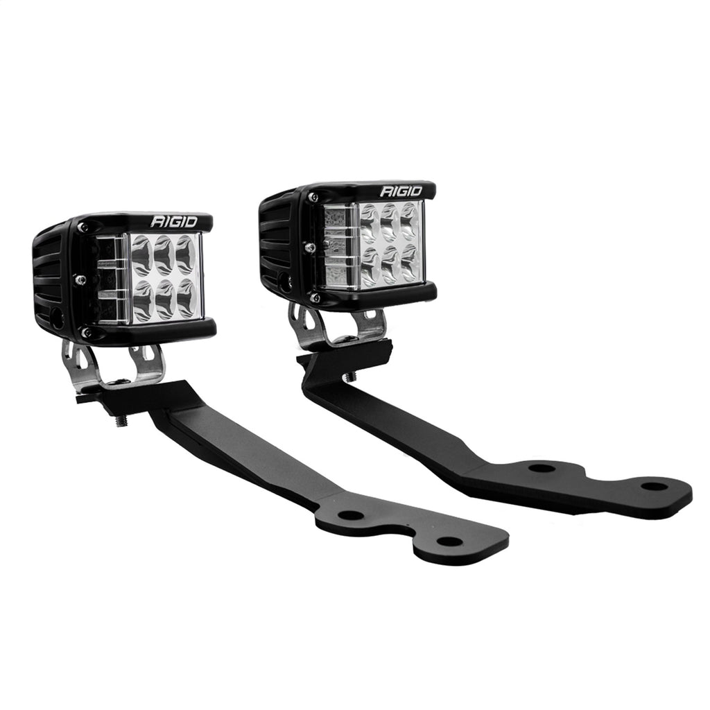 Rigid Industries 2022+Toyota Tundra D-SS Series A-Pillar Lighting Kit 46808