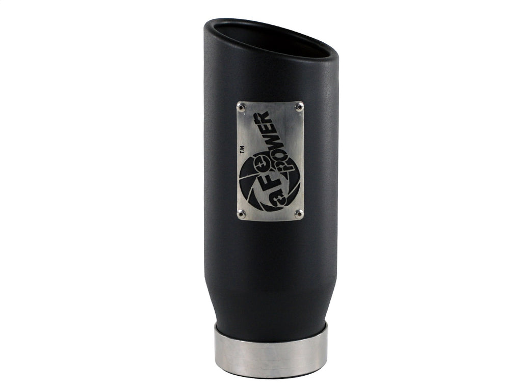 Advanced FLOW Engineering MACH Force-Xp 409 Stainless Steel Clamp-on Exhaust Tip Black 49-92011-B