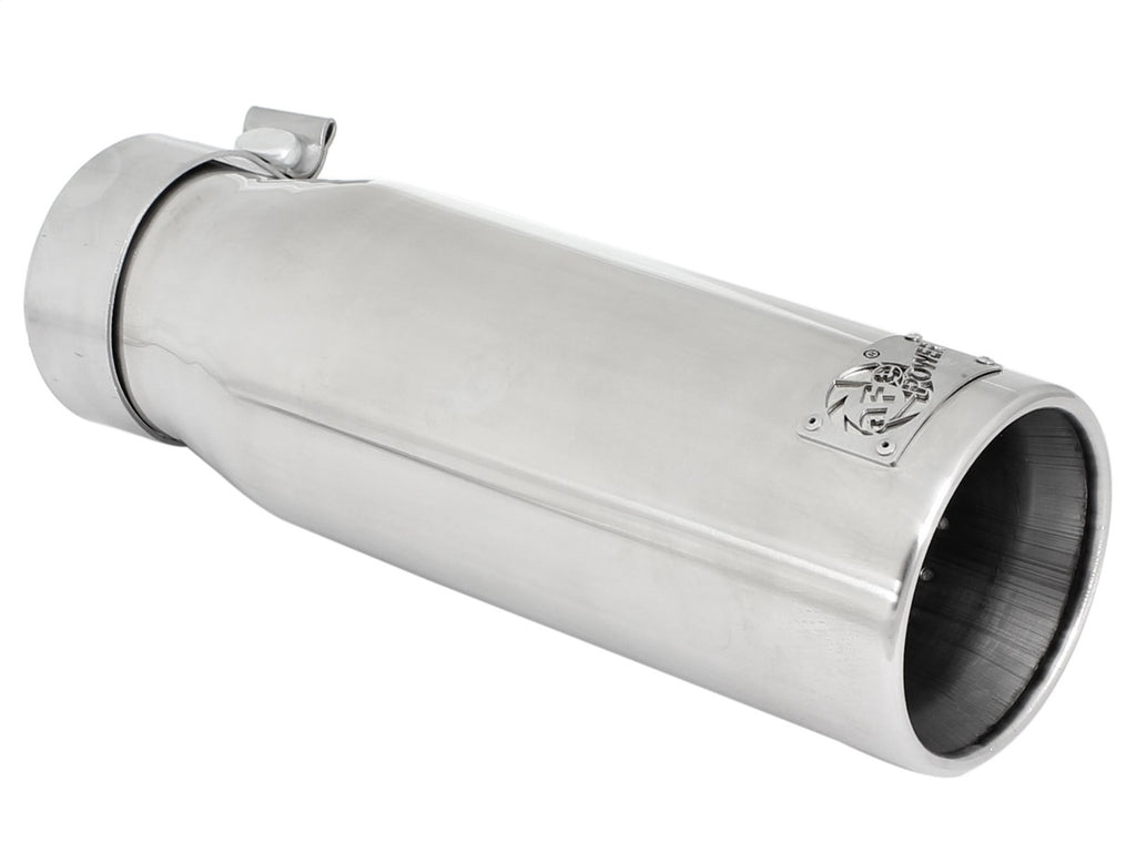 Advanced FLOW Engineering MACH Force-Xp 304 Stainless Steel Clamp-on Exhaust Tip Polished 49-92043-P