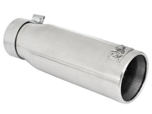 Load image into Gallery viewer, Advanced FLOW Engineering MACH Force-Xp 304 Stainless Steel Clamp-on Exhaust Tip Polished 49-92043-P