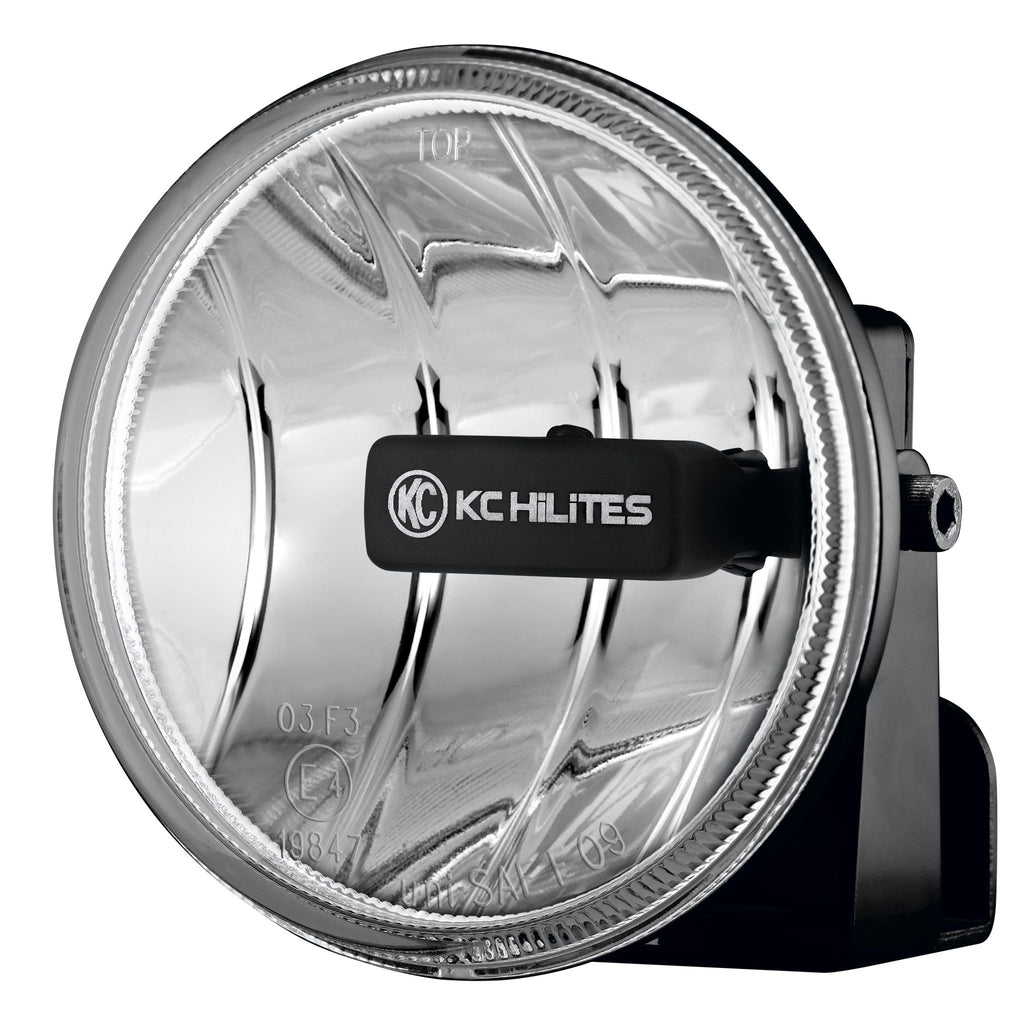 KC Hilites 4 in Gravity LED G4 - 2-Light System - SAE/ECE - 10W Fog Beam