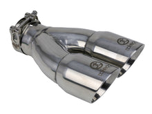 Load image into Gallery viewer, Advanced FLOW Engineering Takeda 304 Stainless Steel Clamp-on Exhaust Tip Polished 49T25364-P10