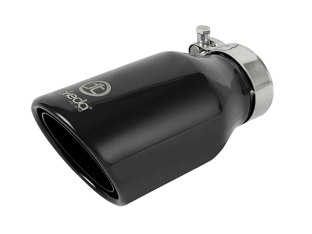 Advanced FLOW Engineering Takeda 409 Stainless Steel Clamp-on Exhaust Tip Black 49T25404-B08