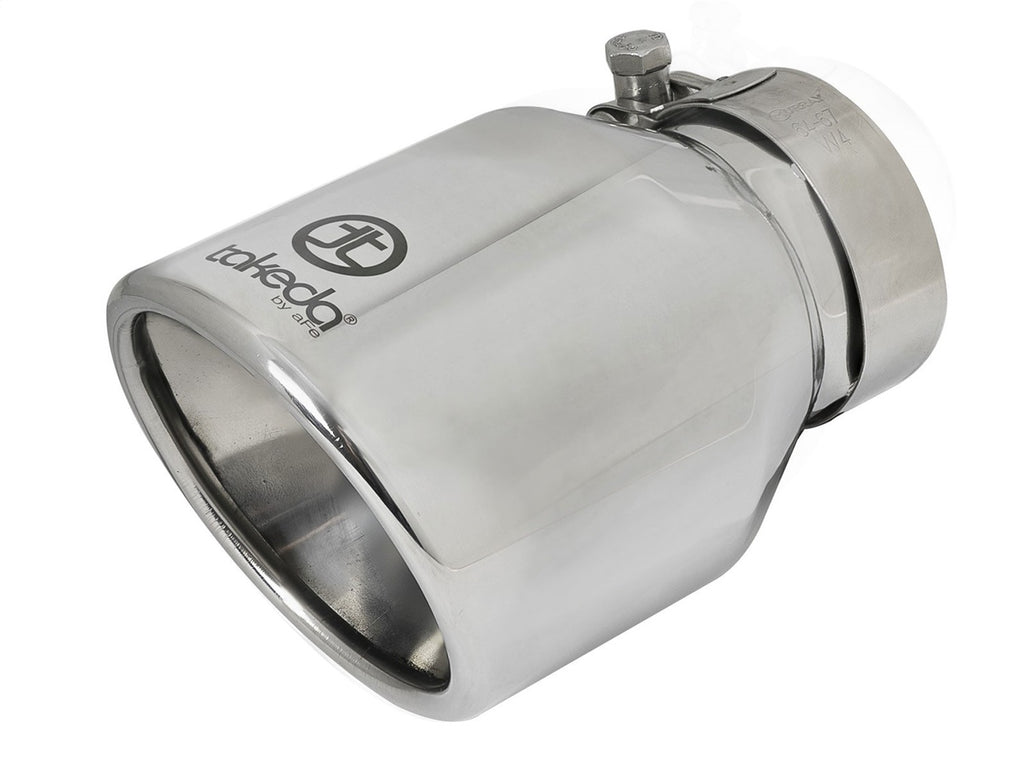 Advanced FLOW Engineering Takeda 304 Stainless Steel Clamp-on Exhaust Tip Polished 49T25404-P061