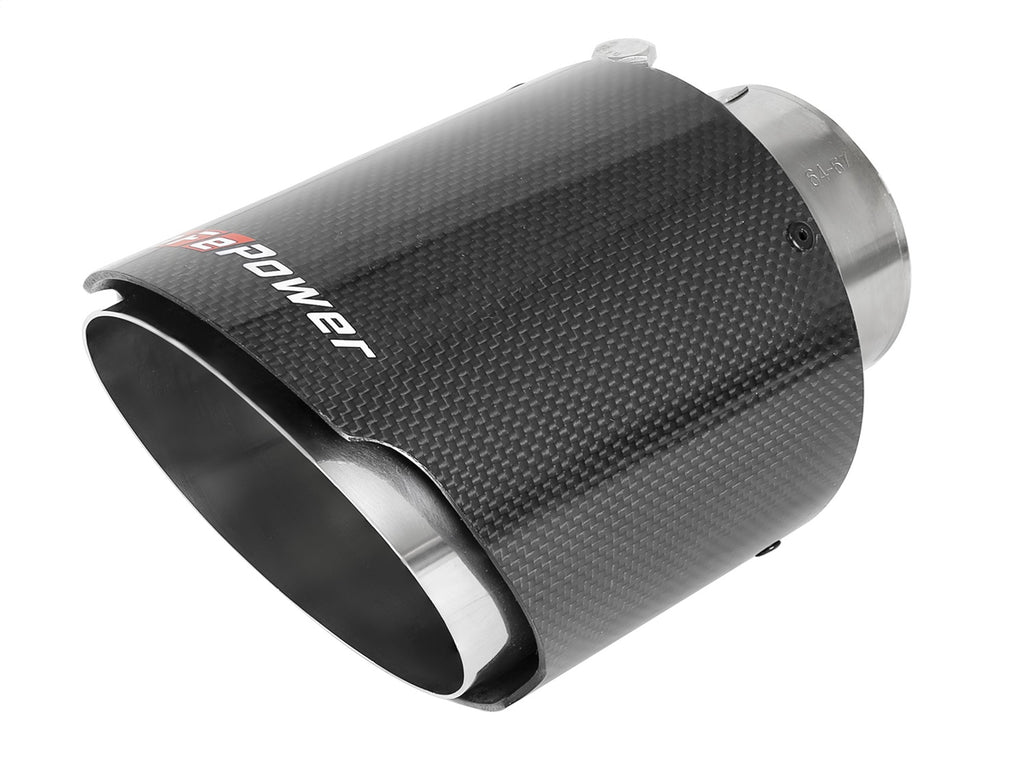 Advanced FLOW Engineering MACH Force-Xp 304 Stainless Steel Clamp-on Exhaust Tip Carbon Fiber 49T25454-C07