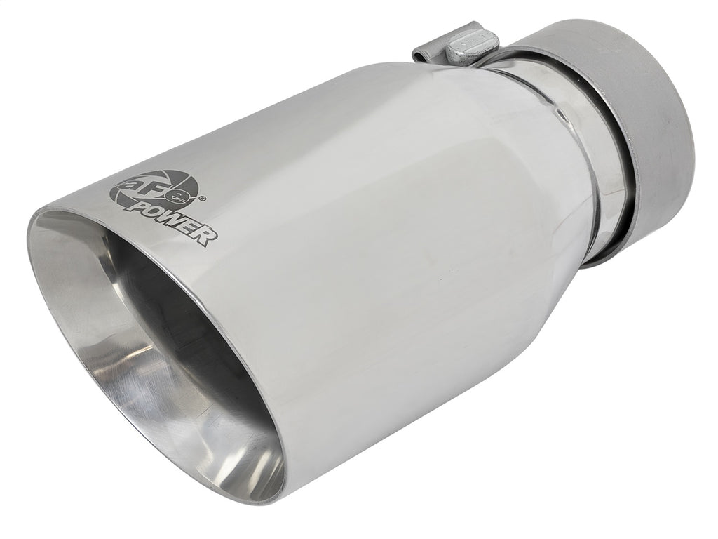 Advanced FLOW Engineering MACH Force-Xp 304 Stainless Steel Clamp-on Exhaust Tip Polished 49T30454-P092