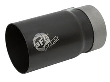 Load image into Gallery viewer, Advanced FLOW Engineering MACH Force-Xp Stainless Steel Clamp-on Exhaust Tip Black Right Side Exit 49T35404-B07