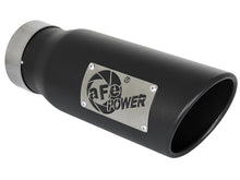 Load image into Gallery viewer, Advanced FLOW Engineering MACH Force-Xp 409 Stainless Steel Clamp-on Exhaust Tip Black 49T35451-B12