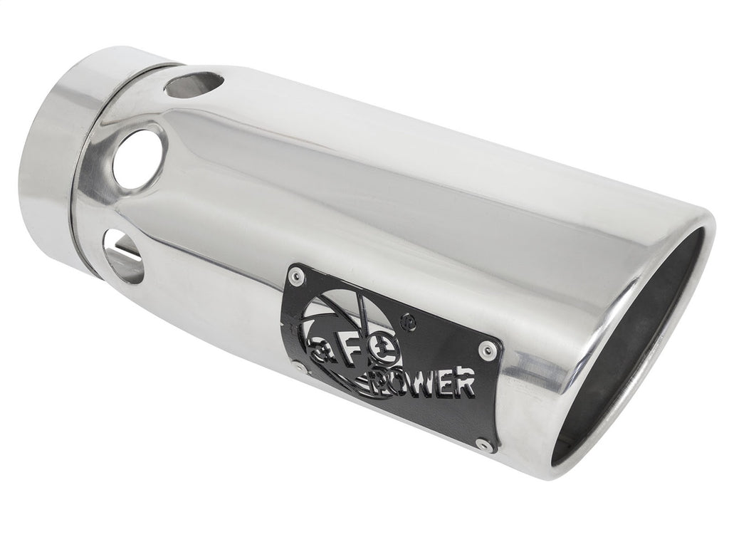 Advanced FLOW Engineering MACH Force-Xp 304 Stainless Steel Intercooled Clamp-on Exhaust Tip Polished 49T40501-P121