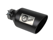 Load image into Gallery viewer, Advanced FLOW Engineering MACH Force-Xp 409 Stainless Steel Clamp-on Exhaust Tip Black 49T40801-B15