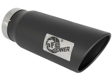 Load image into Gallery viewer, Advanced FLOW Engineering MACH Force-Xp 409 Stainless Steel Clamp-on Exhaust Tip Black 49T50601-B15