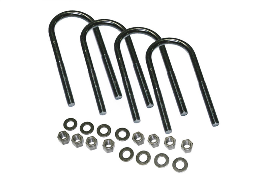 Superlift U-Bolt 4 Pack-5/8 x 3 3/8 x 8-Round w/Hardware 11334