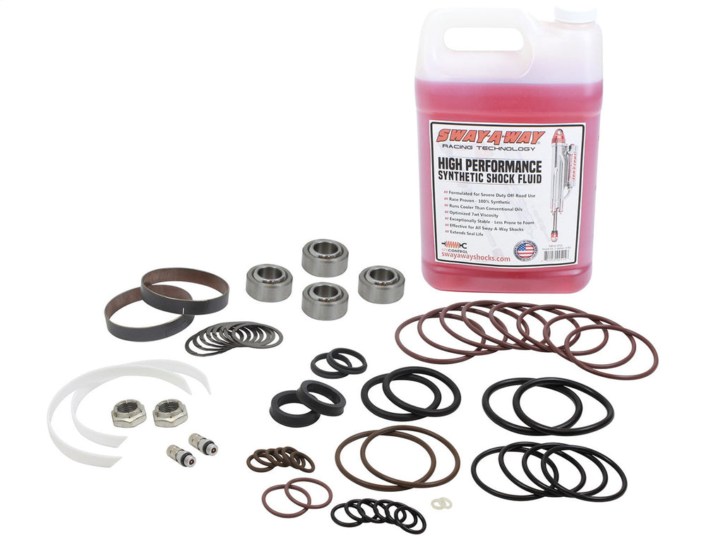 Advanced FLOW Engineering Sway-A-Way Master Rebuild Kit for 3.0 Shock w/1in Shaft-Gen 1 50100-SP01