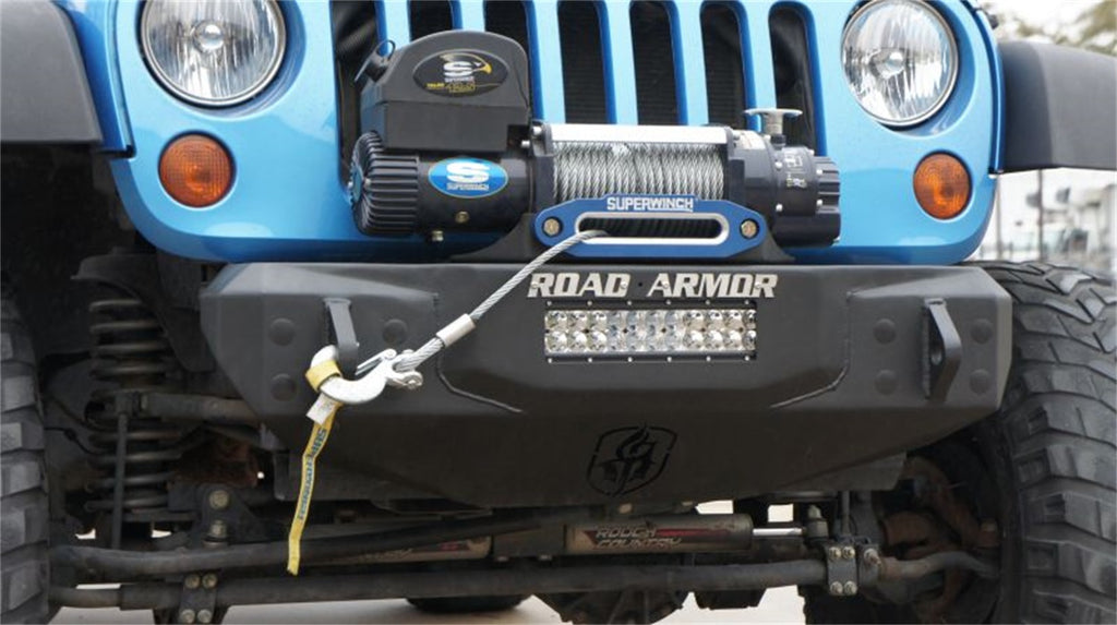 Road Armor Stealth Stubby Winch Front Bumper 509R0B