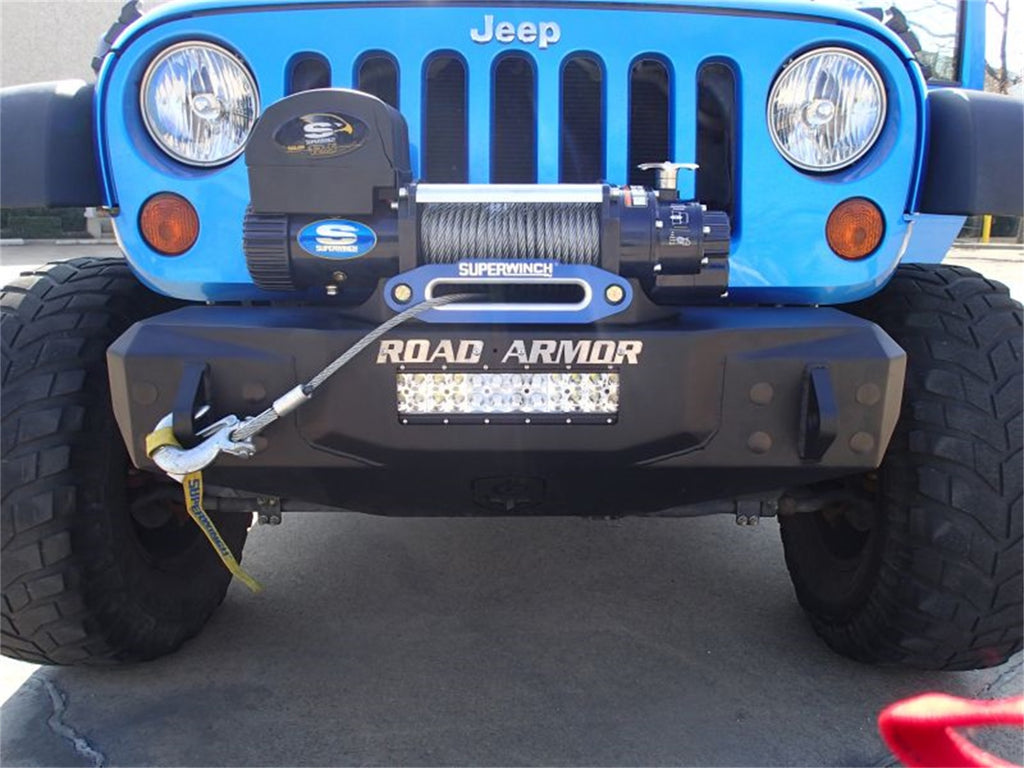 Road Armor Stealth Stubby Winch Front Bumper 509R0B