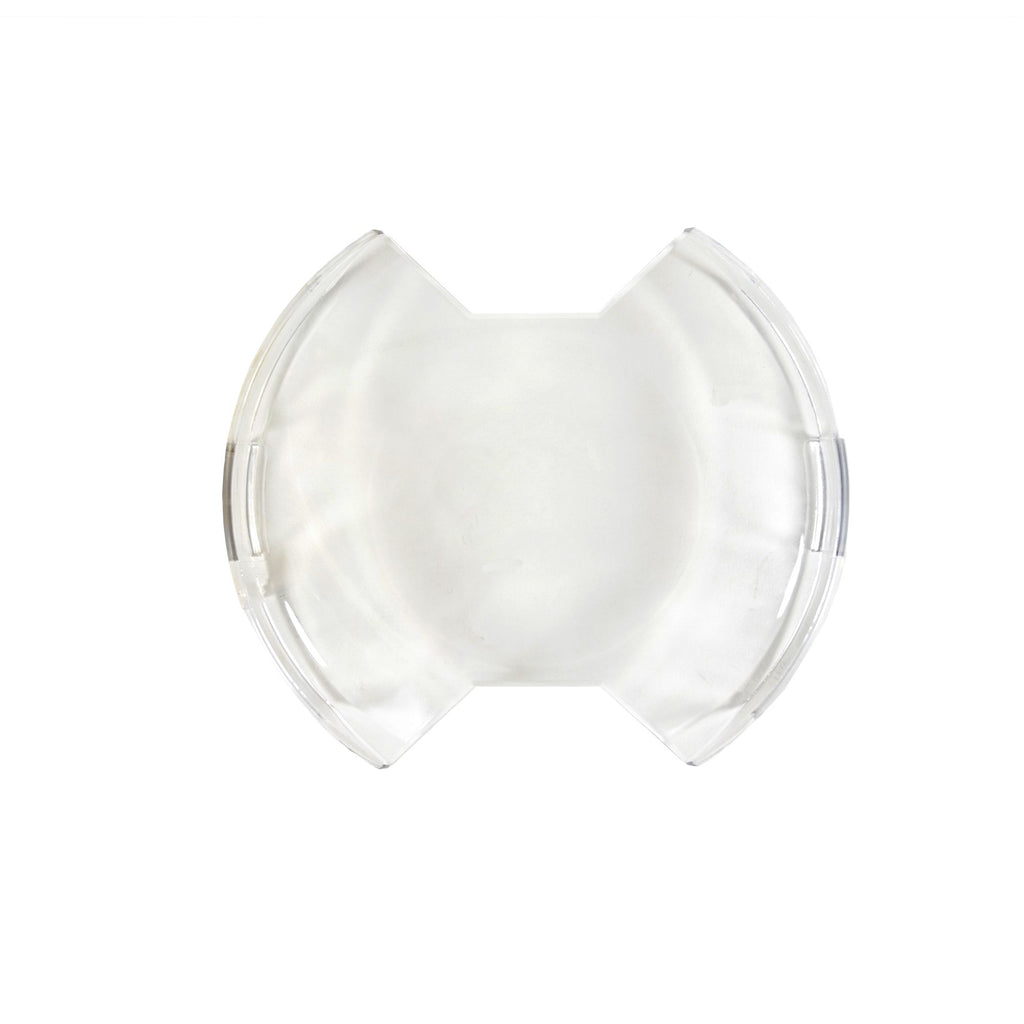 KC Hilites 6 in SlimLite LED - Light Shield - Clear