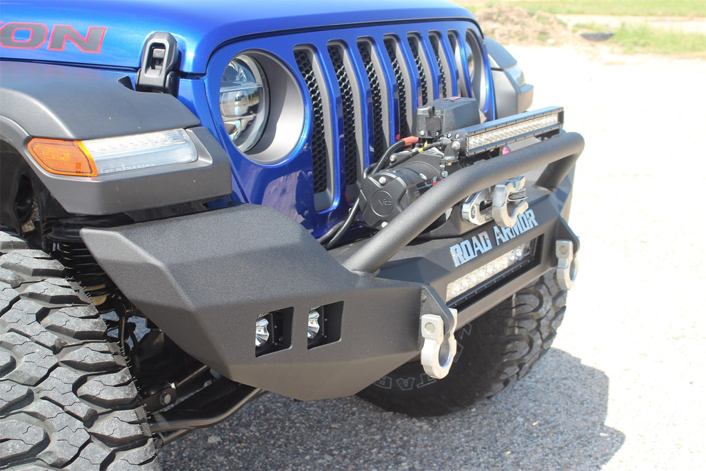 Road Armor Stealth Winch Front Bumper Rubicon 5183F3B