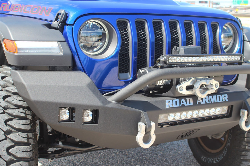 Road Armor Stealth Winch Front Bumper Rubicon 5183F3B