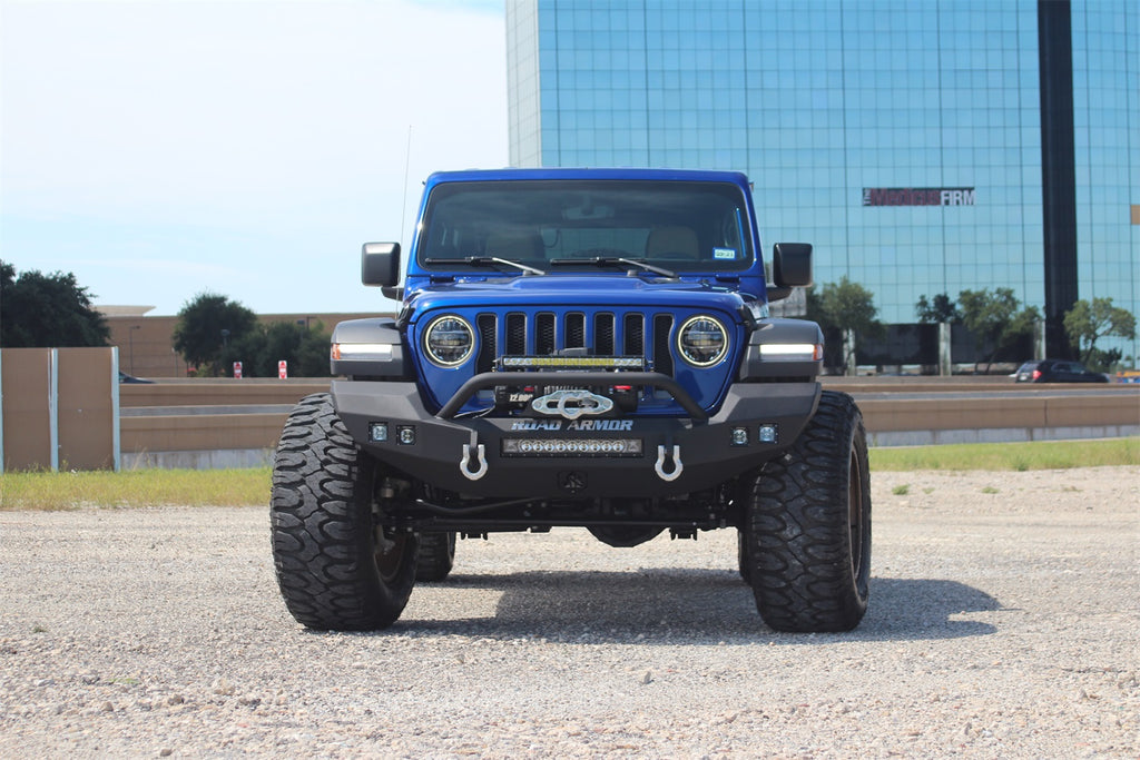 Road Armor Stealth Winch Front Bumper Rubicon 5183F3B