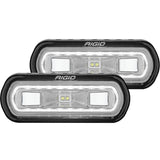Rigid Industries SR-L SERIES OFF-ROAD SPREADER POD 3 WIRE SURFACE MOUNT WITH WHITE HALO PAIR 53120
