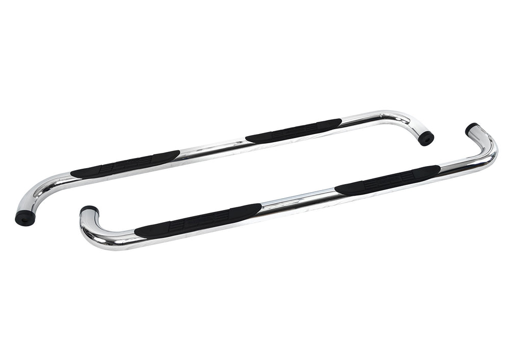 Big Country Truck Accessories 371763 - 3 Round Classic Side Bars With Mounting Bracket Kit  - Chrome