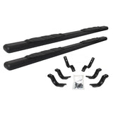 Big Country Truck Accessories 104201800 - 4 Fusion Series Side Bars With Mounting Bracket Kit - Textured Black