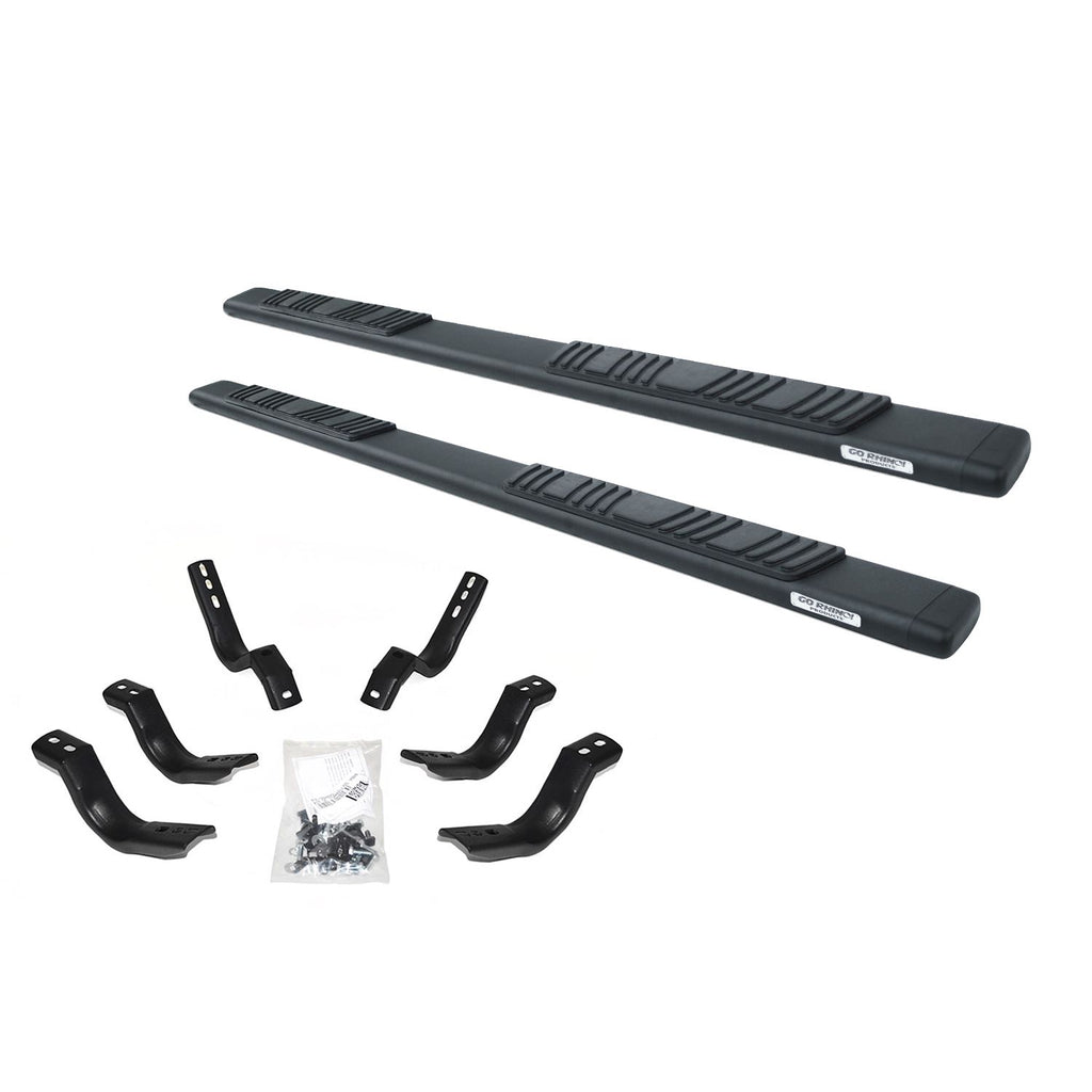 Big Country Truck Accessories 395401870 - 5 WIDESIDER Platinum Side Bars With Mounting Bracket Kit - Textured Black