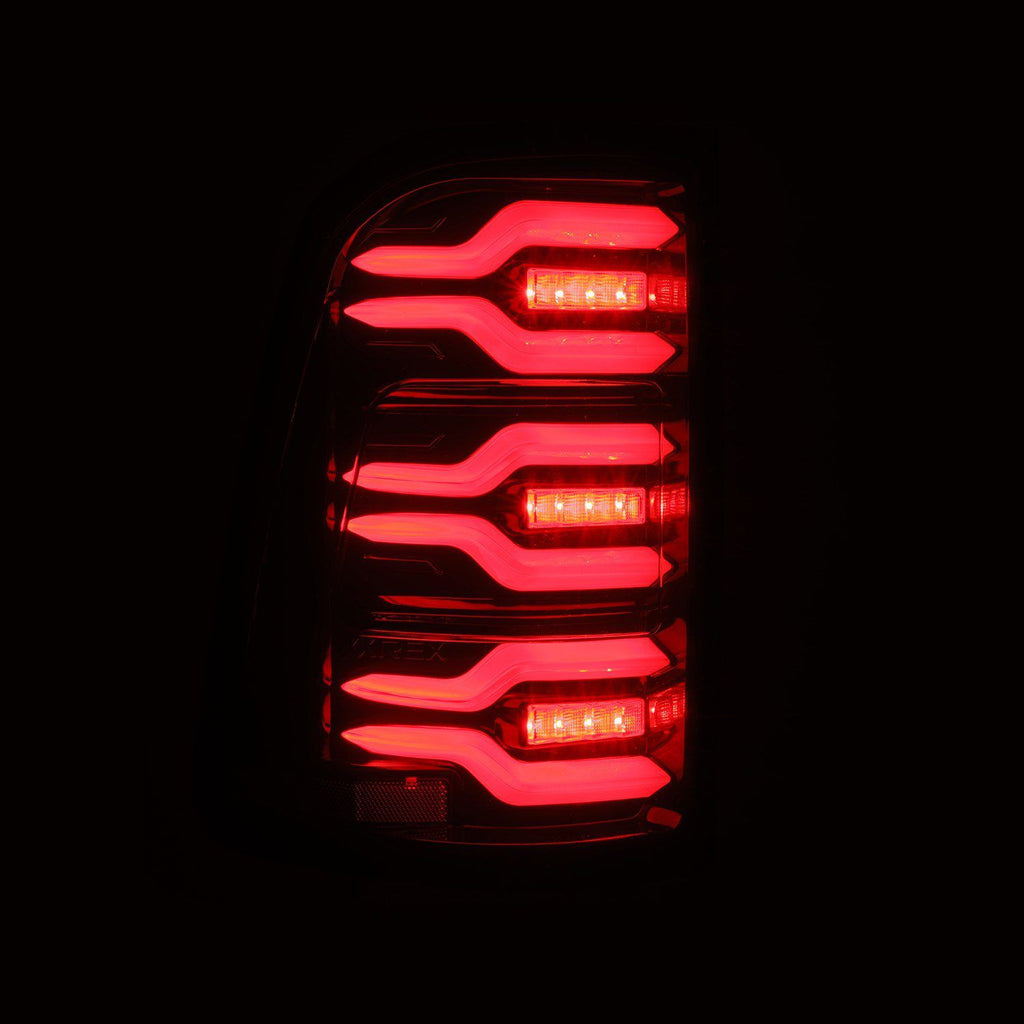 AlphaRex LED Taillights Black-Red 640050