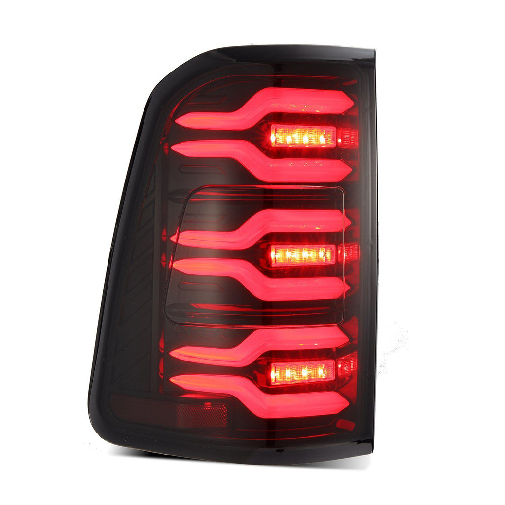 AlphaRex LED Taillights Black-Red 640050