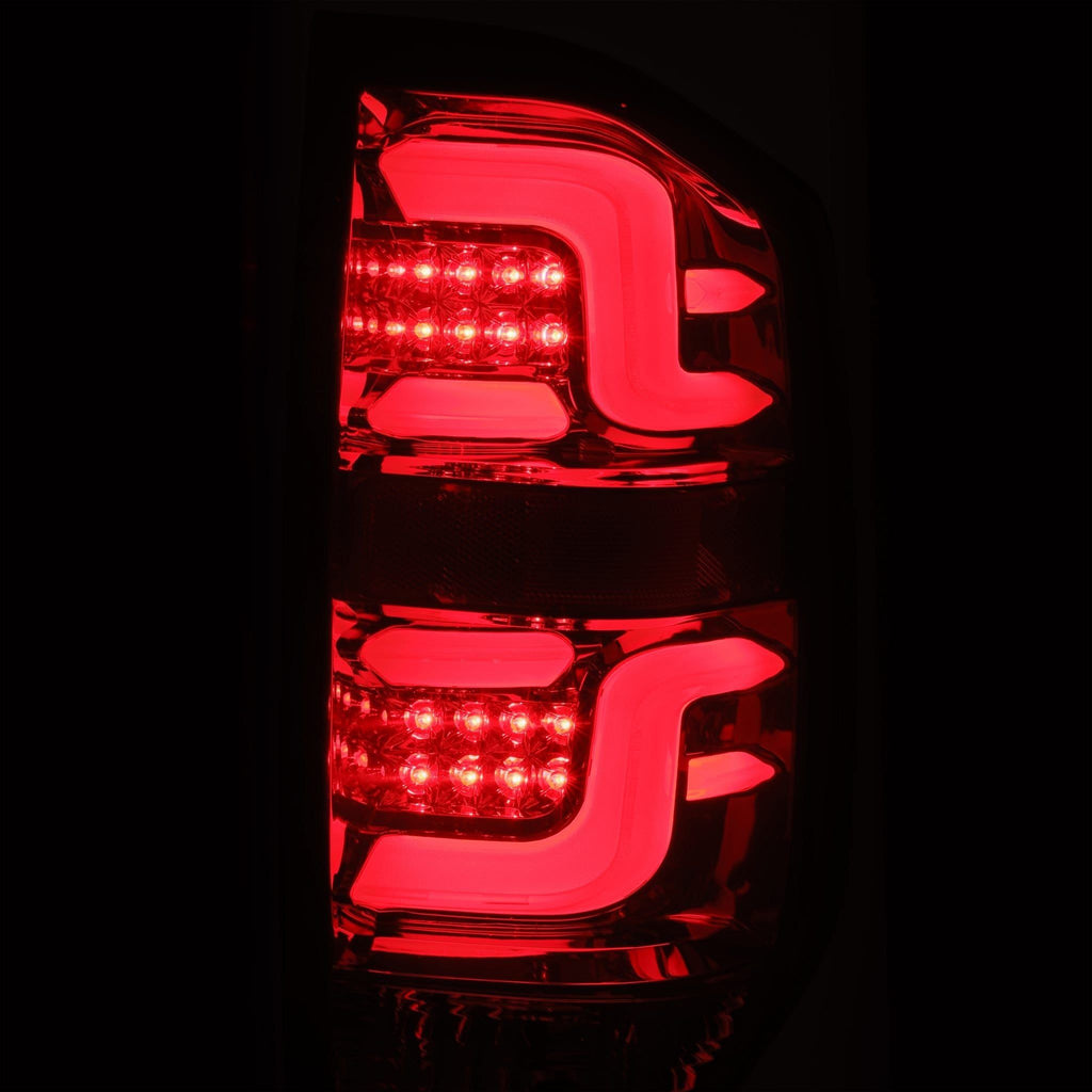 AlphaRex LED Taillights Jet Black 672010